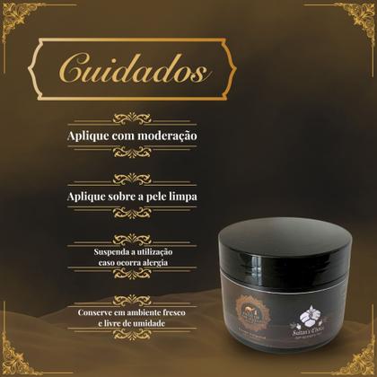 Imagem de Creme Corporal Árabe Sultan's Choice Scents Path of the Sultan 300g Nutrição Profunda com Toque Real