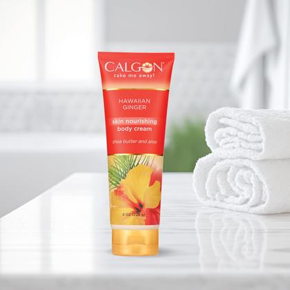 Imagem de Creme Corporal Calgon Skin Nutritivo de Gengibre Havaiano 240mL