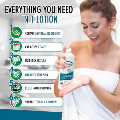 Imagem de Creme Corporal Hidratante GLY MIRACLE para pele seca 355mL