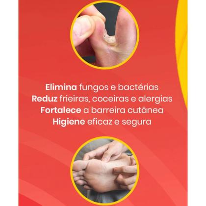 Imagem de Creme Corporal, Mãos e Pés Micose, Frieira, Pano Branco Micoless Abelha Rainha 55g