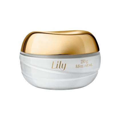 Imagem de Creme Corporal O BOTICARIO Lily Satin Hidratante 250mL para pele seca