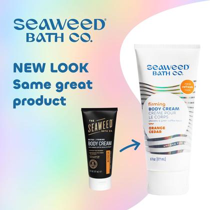 Imagem de Creme corporal Seaweed Bath Co. Perfume reafirmante de cedro laranja 180mL