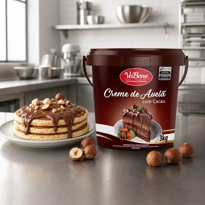 Imagem de Creme De Avela Com Cacau 3kg Vabene
