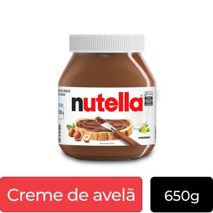 Imagem de Creme de Avelã Nutella Pote 650g
