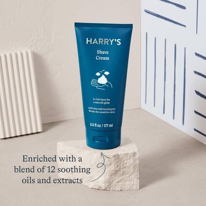Imagem de Creme de barbear Creme de barbear Harry's para homens com eucalipto 180mL