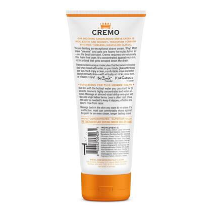 Imagem de Creme de barbear Cremo Barber Grade Sandalwood 180ml para homens