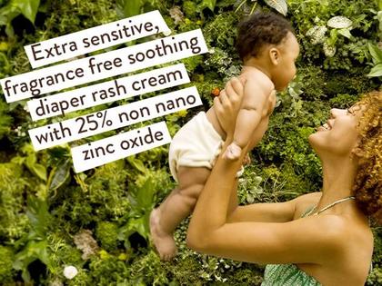 Imagem de Creme de fraldas Babo Botanicals Sensitive Baby, pacote com 2 unidades