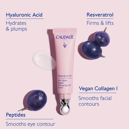 Imagem de Creme de gel para os olhos Caudalie Resveratrol-Lift Firming Depuffing 15mL