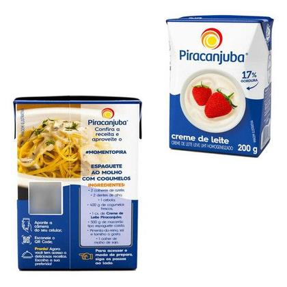 Imagem de Creme De Leite Piracanjuba 200g - Caixa Com 27 Unidades