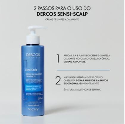 Imagem de Creme de Limpeza Calmante Dercos Sensi-Scalp 300ml