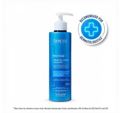 Imagem de Creme de Limpeza Calmante Dercos Sensi-Scalp 300ml