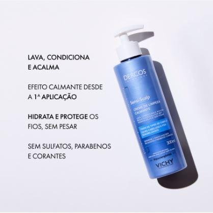 Imagem de Creme de Limpeza Calmante Dercos Sensi-Scalp 300ml