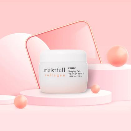 Imagem de Creme de noite hidratante facial ETUDE HOUSE Moistfull Collagen