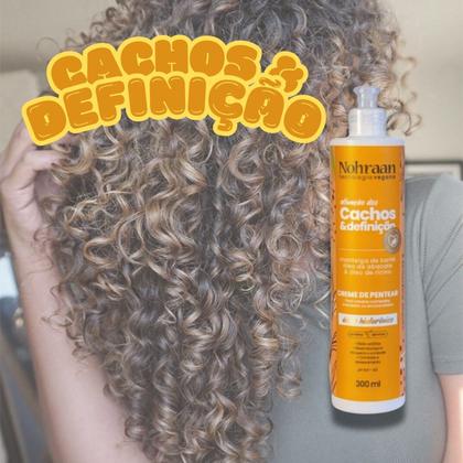 Imagem de Creme de Pentear Cachos e Definição 300ml - Nohraan