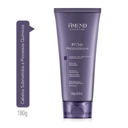 Imagem de Creme de pentear defrizante pos progressiva expertise amend 180g