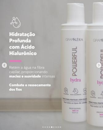 Imagem de Creme De Pentear Grankéra Powerful Hydra 300ml Hidratação