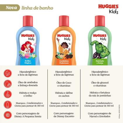 Imagem de Creme de Pentear Huggies Kids Brilho Mágico 360ml