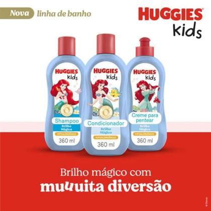 Imagem de Creme de Pentear Infantil Huggies Kids Brilho Mágico 360ml