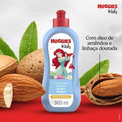 Imagem de Creme de Pentear Infantil Huggies Kids Brilho Mágico 360ml