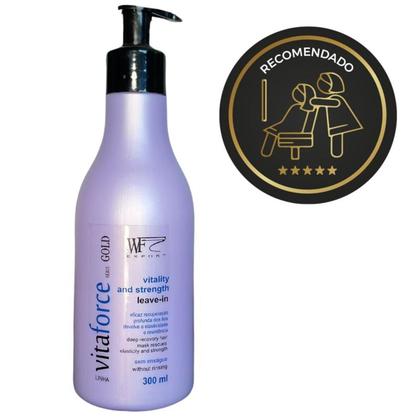 Imagem de Creme de Pentear Leavein para Cabelo com Queda, Quebra, Frágil e Danificado Pós Progressiva 300ml
