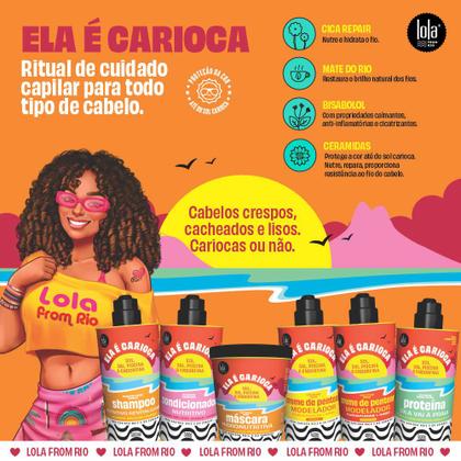 Imagem de Creme De Pentear Lola Cosmetics Ela é Carioca 3ABC