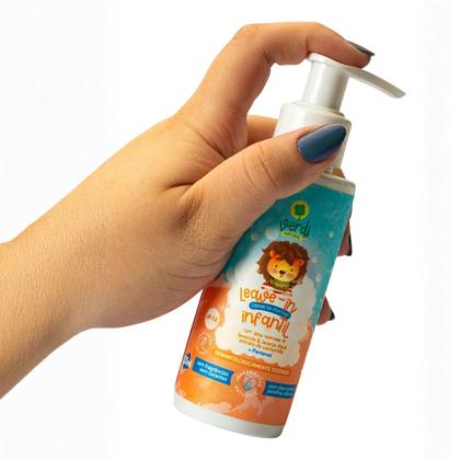 Imagem de Creme de Pentear Natural Infantil Leave In Lavanda Laranja Doce Camomila Verdi Natural