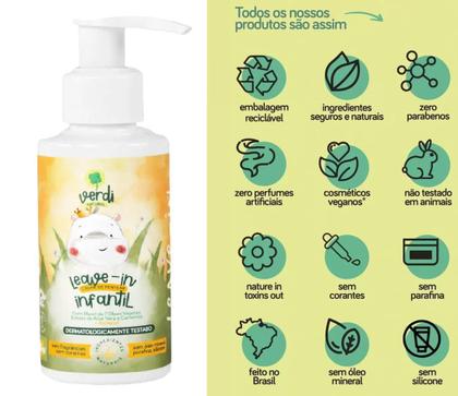 Imagem de Creme De Pentear Natural Vegano Verdi Natural Blend 7 Óleos