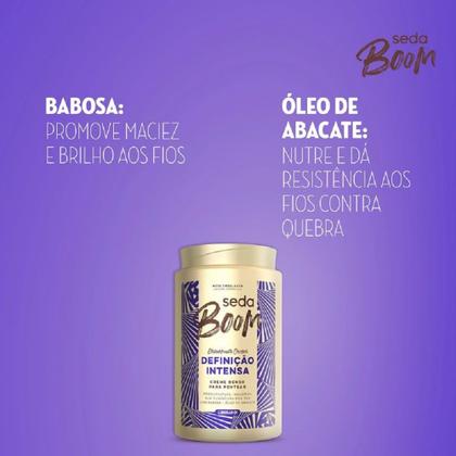 Imagem de Creme de Pentear Seda Boom Definição Intensa 1kg
