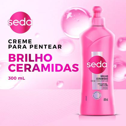 Imagem de Creme de Pentear Seda Cocriações Ceramidas Brilho - 300ml
