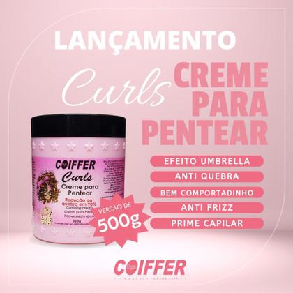 Imagem de Creme de Pentear Sem Enxague Curls Coiffer 500gr