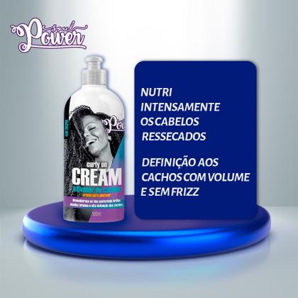 Imagem de Creme De Pentear Soul Power Curly On Cream 500ml
