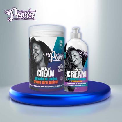 Imagem de Creme De Pentear Soul Power Curly On Cream 500ml
