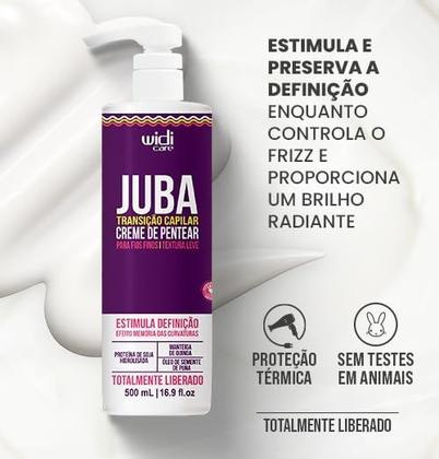 Imagem de Creme de Pentear Widi Care Juba Transição Capilar Fios Grossos 500ml