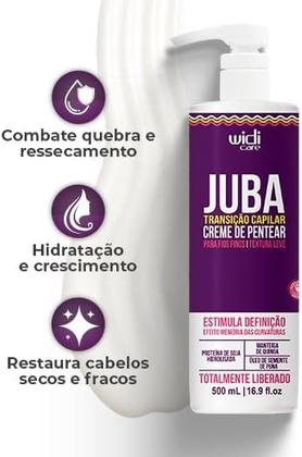 Imagem de Creme de Pentear Widi Care Juba Transição Capilar Fios Grossos 500ml