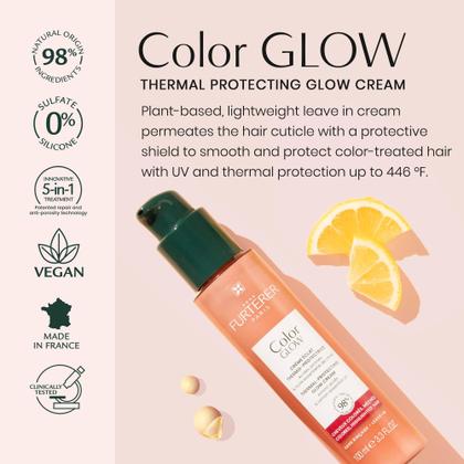 Imagem de Creme de proteção térmica René Furterer Color Glow 100mL