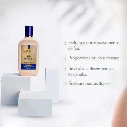 Imagem de Creme De Silicone Aneethun Linha A 250ml Brilho