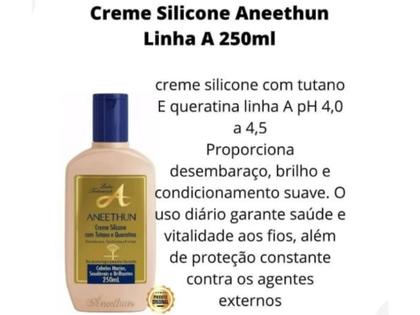 Imagem de Creme De Silicone Aneethun Linha A Profissional - 250g