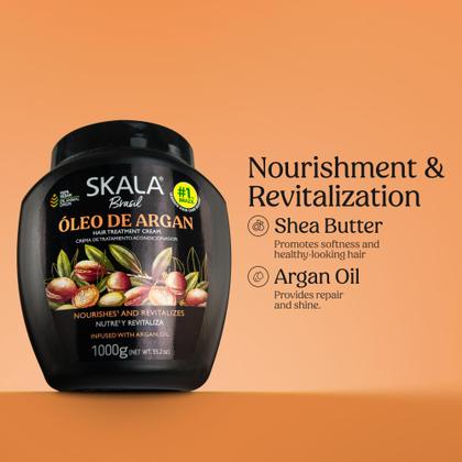 Imagem de Creme de Tratamento Capilar Skala Óleo de Argan 1000g