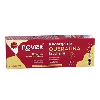 Imagem de Creme de Tratamento Novex Recarga de Queratina 80g