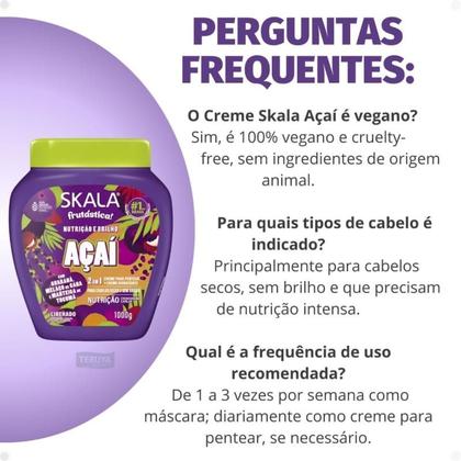 Imagem de Creme De Tratamento Skala Açaí 1000g