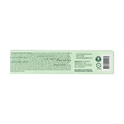 Imagem de Creme Dental Boni Natural Antisséptico Menta e Melaleuca Sem Flúor 90g