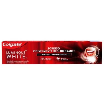 Imagem de Creme Dental Colgate Luminous White Carvão Ativado 140g