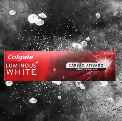 Imagem de Creme Dental Colgate Luminous White Carvão Ativado 140g