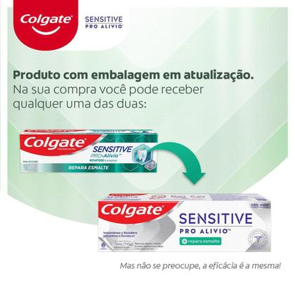 Imagem de Creme Dental Colgate Repara Esmalte Sensitive Pro-Alívio 110g