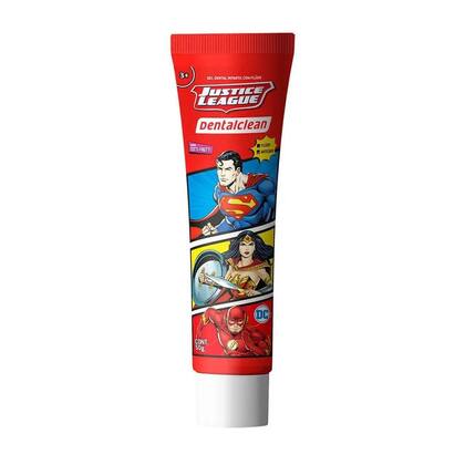 Imagem de Creme Dental Infantil Dentalclean Liga da Justiça Tutti-Frutti com Flúor 50g