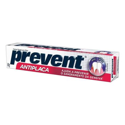 Imagem de Creme Dental Prevent Anti-Placa Com Fluor 90g