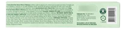 Imagem de Creme Dental Sem Fluor Menta e Malaleuca 90g Vegano Boni Natural