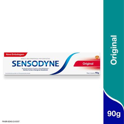 Imagem de Creme Dental Sensodyne Original para Dentes Sensíveis 90g