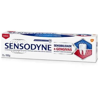 Imagem de Creme Dental Sensodyne Sensibilidade e Gengivas Whitening 100g