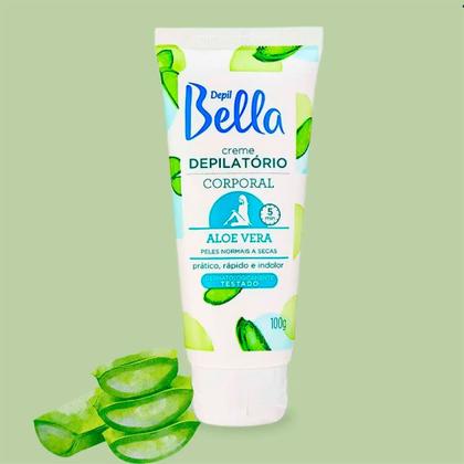 Imagem de Creme Depilatório Corporal Depil Bella Aloe Vera 100g